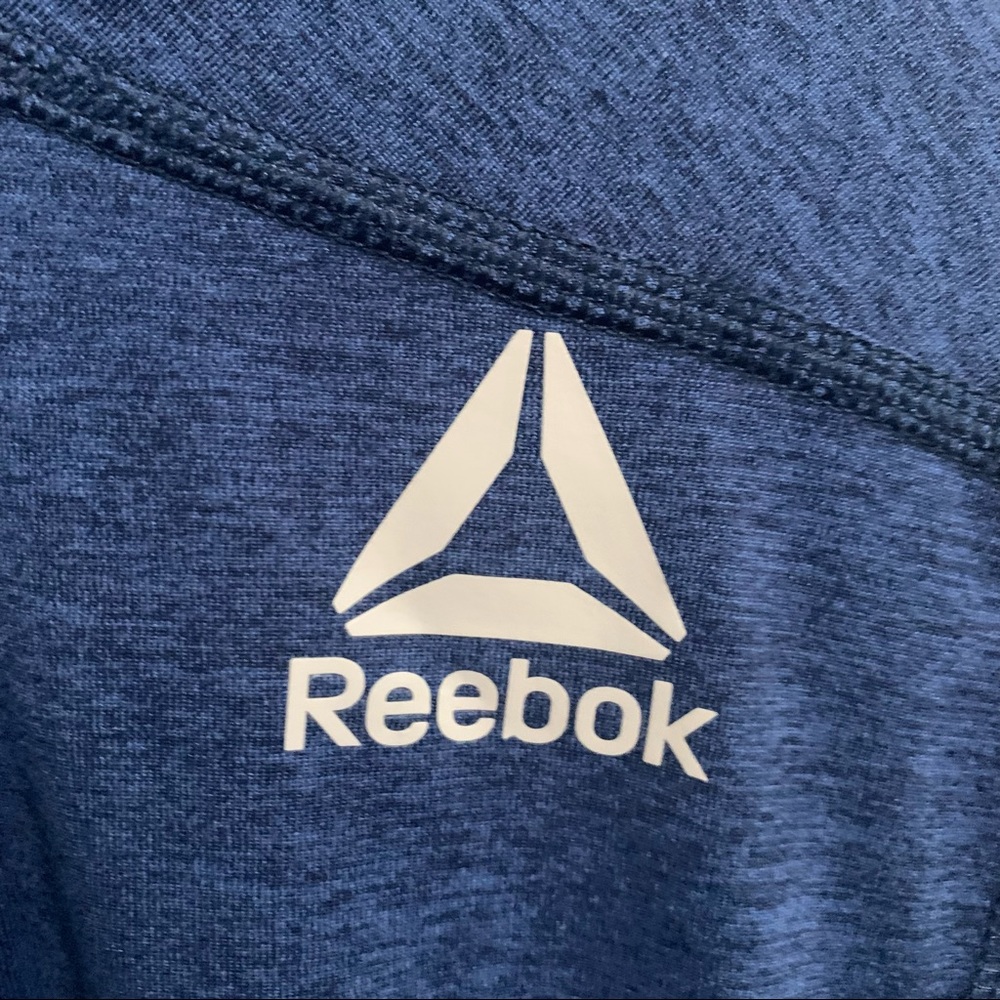 Reebok Long Sleeve Quarter Zip Pullover - Picture 3 of 4